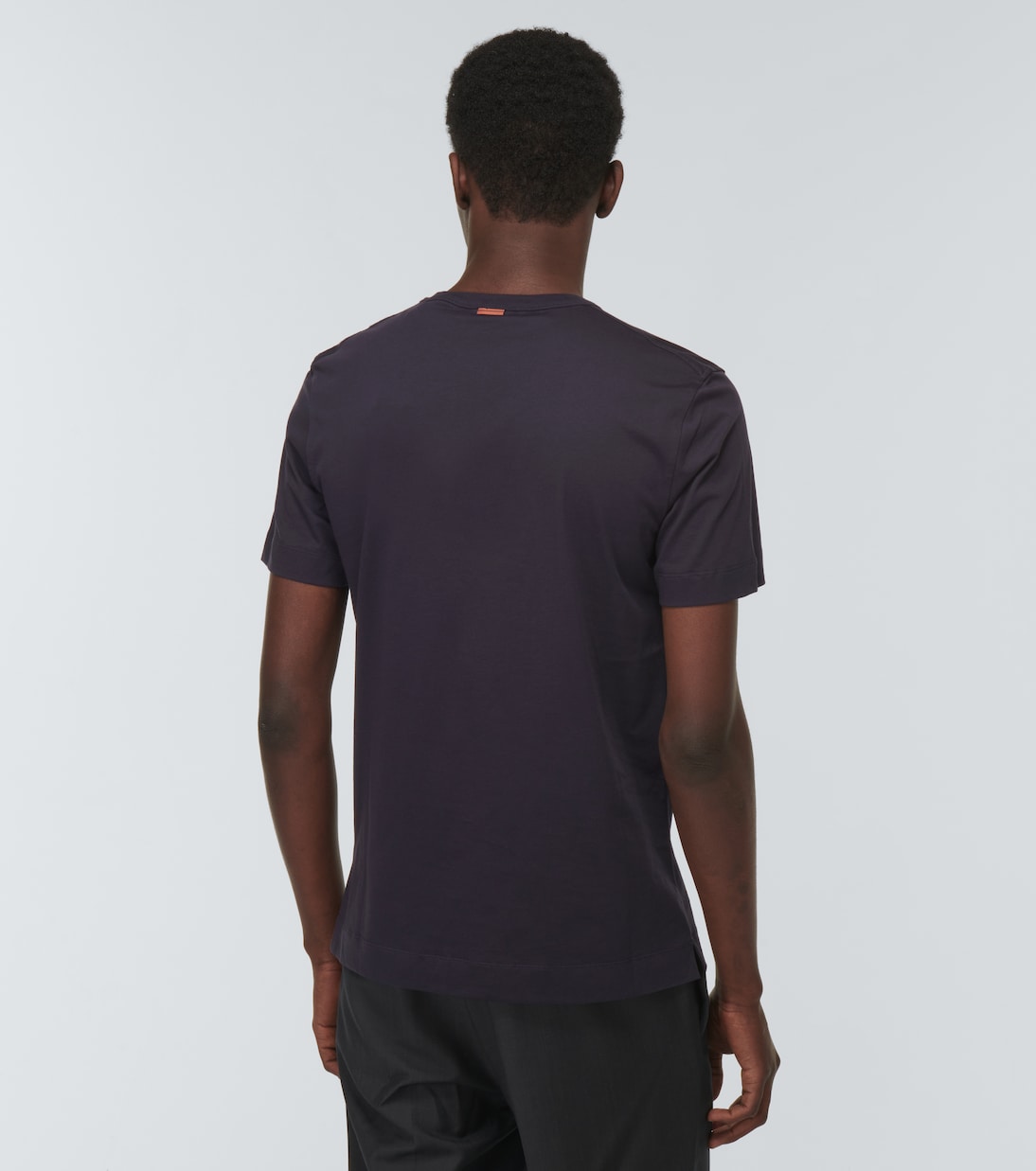 T-shirt in cotone con logo | Zegna