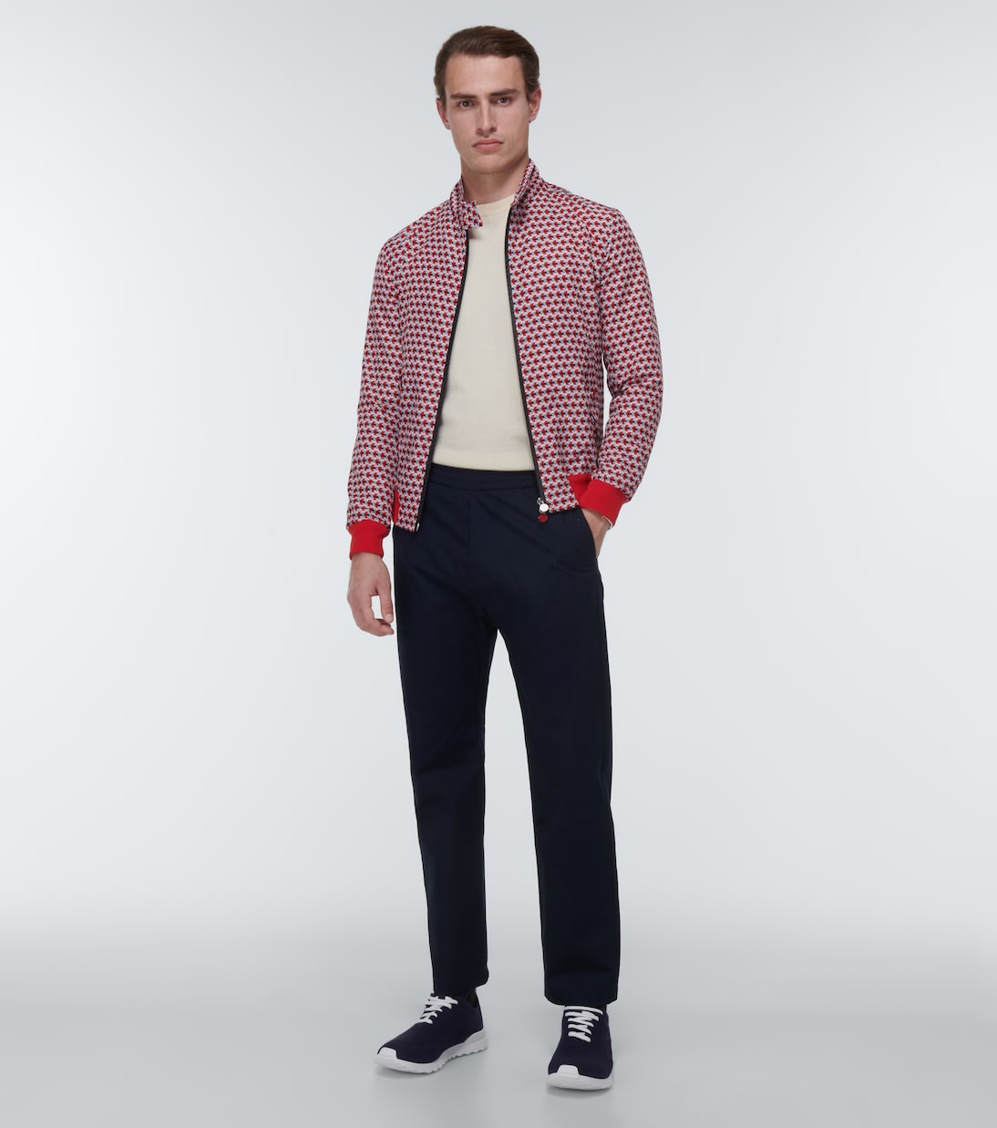 Printed jacket | Kiton