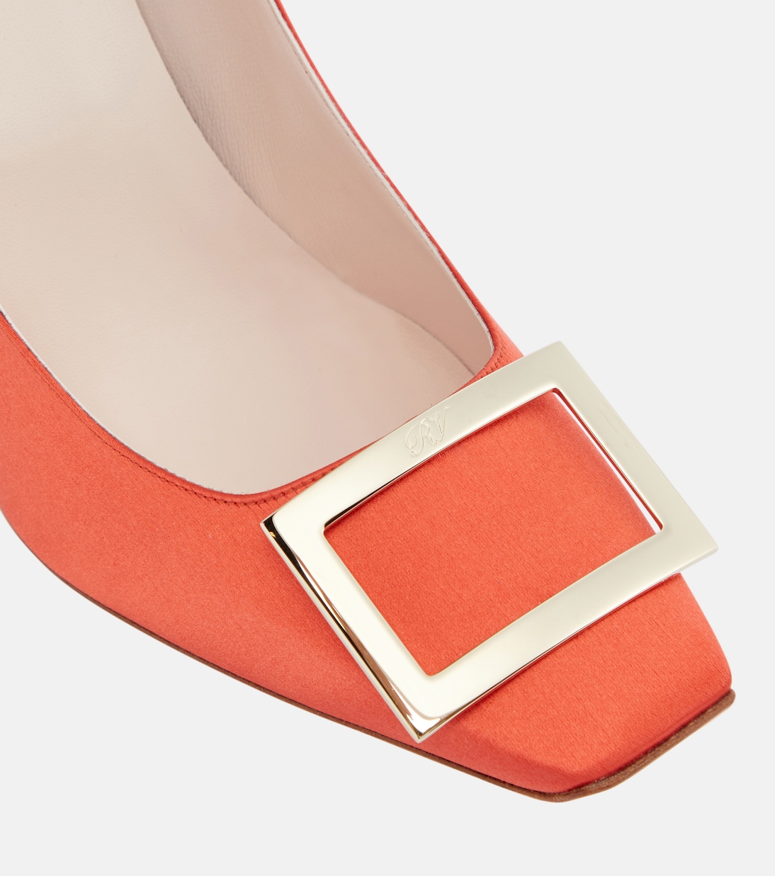 Trompette satin pumps | Roger Vivier