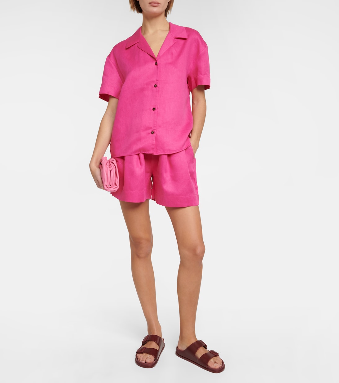 Camicia Prague in lino | Asceno