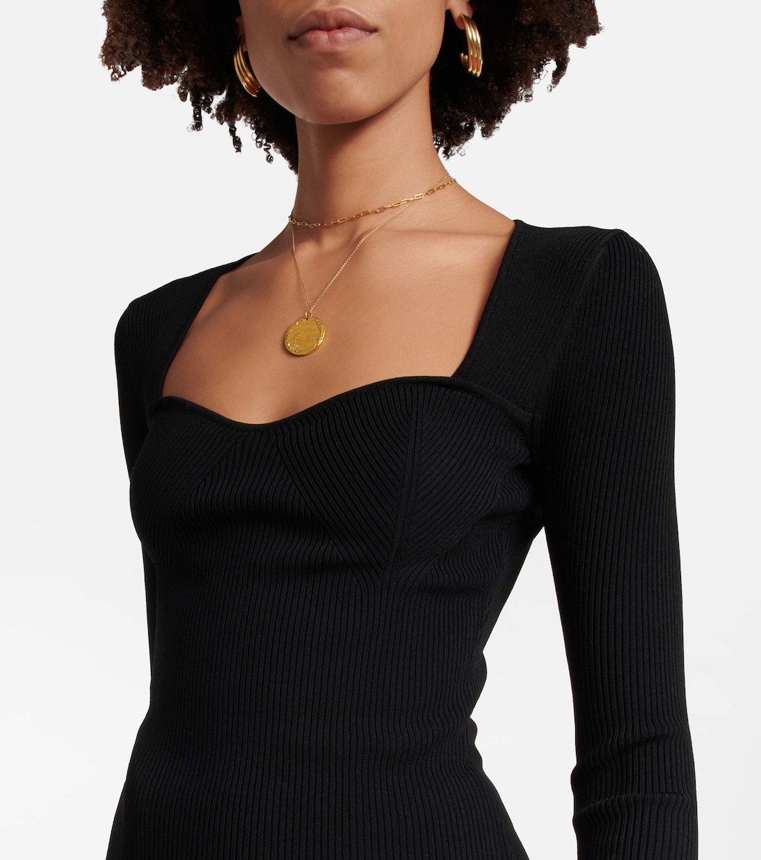 Jersey Gladys con escote corazón | Veronica Beard