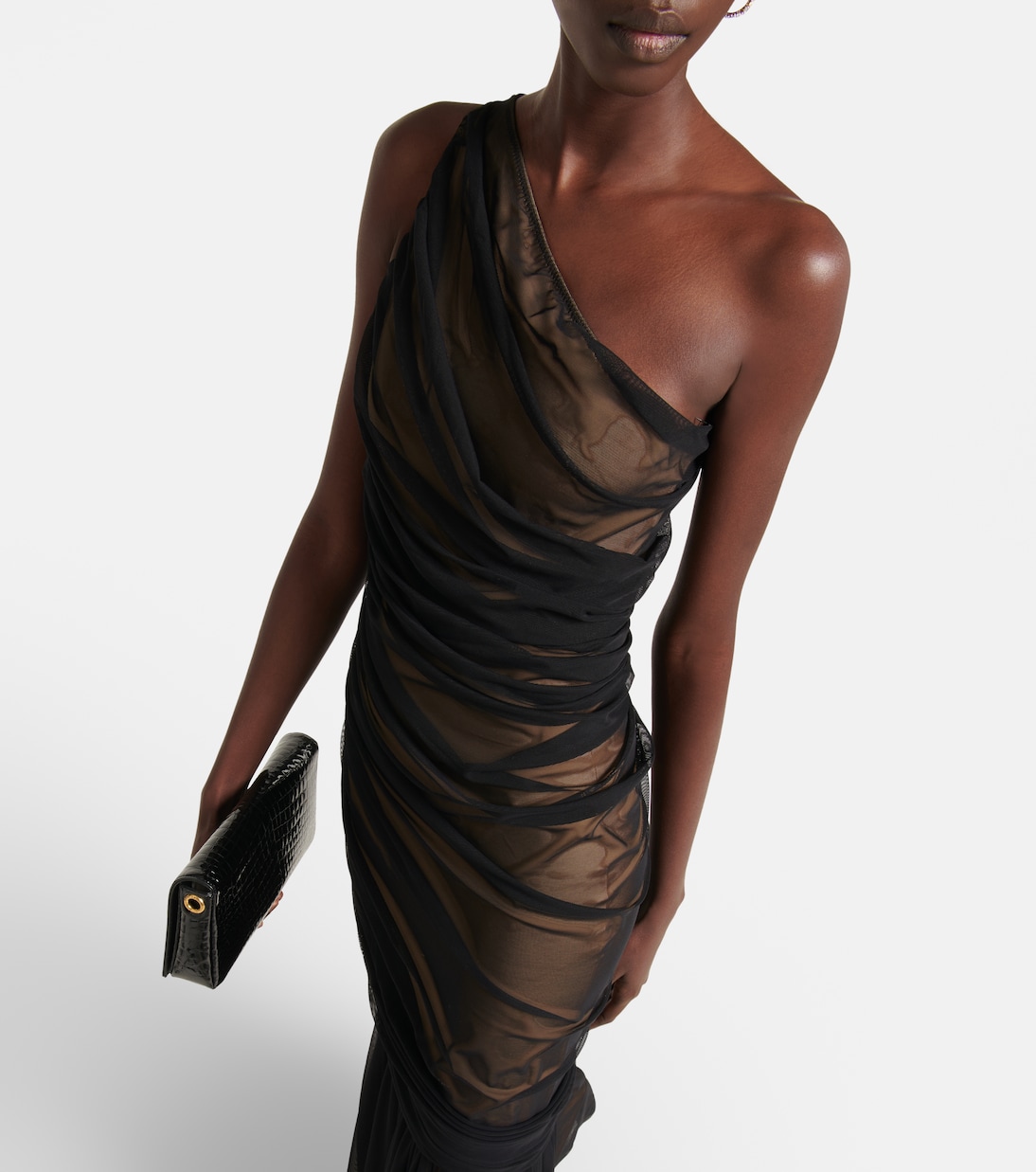 Diana ruched fishtail gown | Norma Kamali