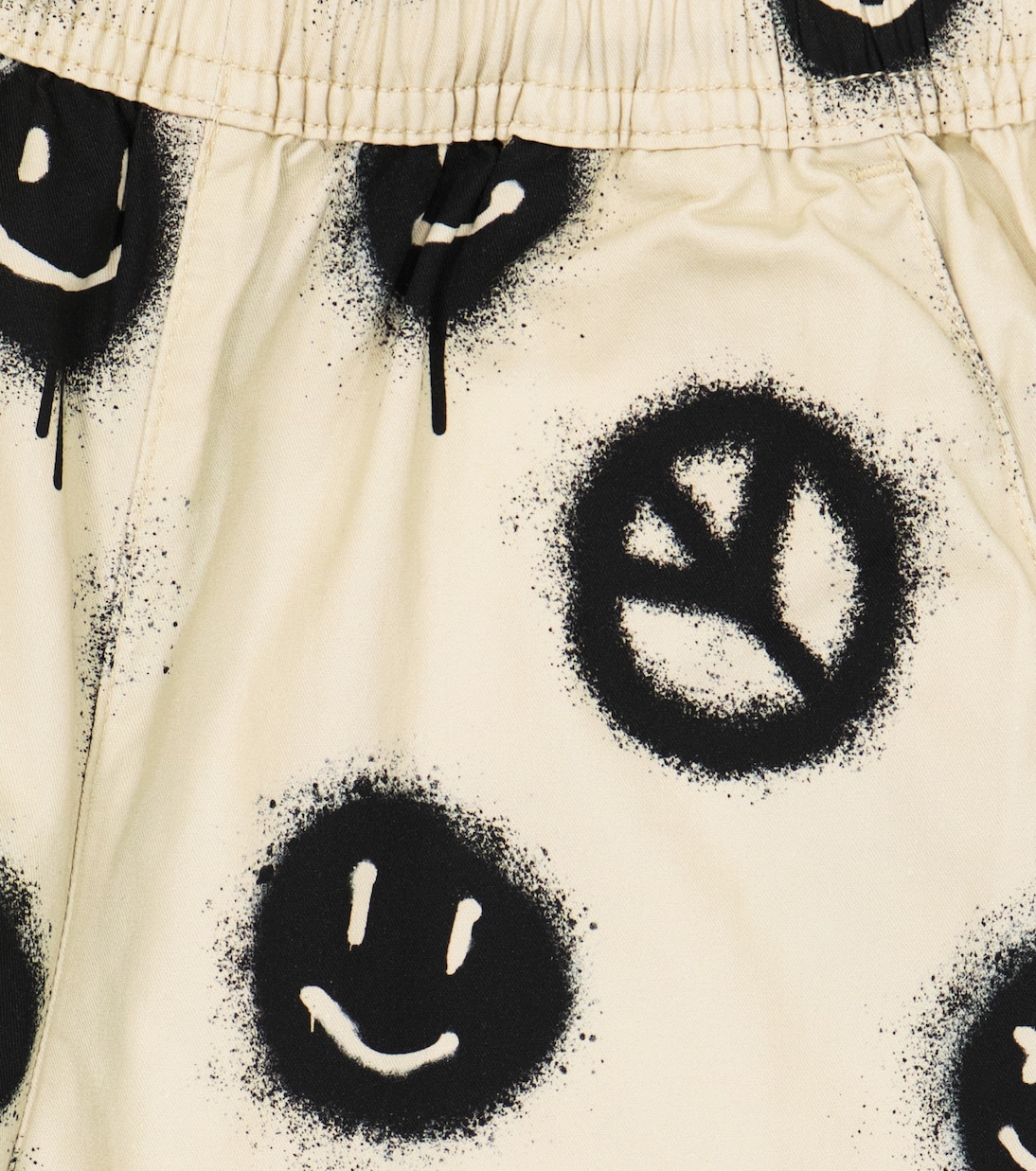 Avart Peace Smile cotton shorts | Molo