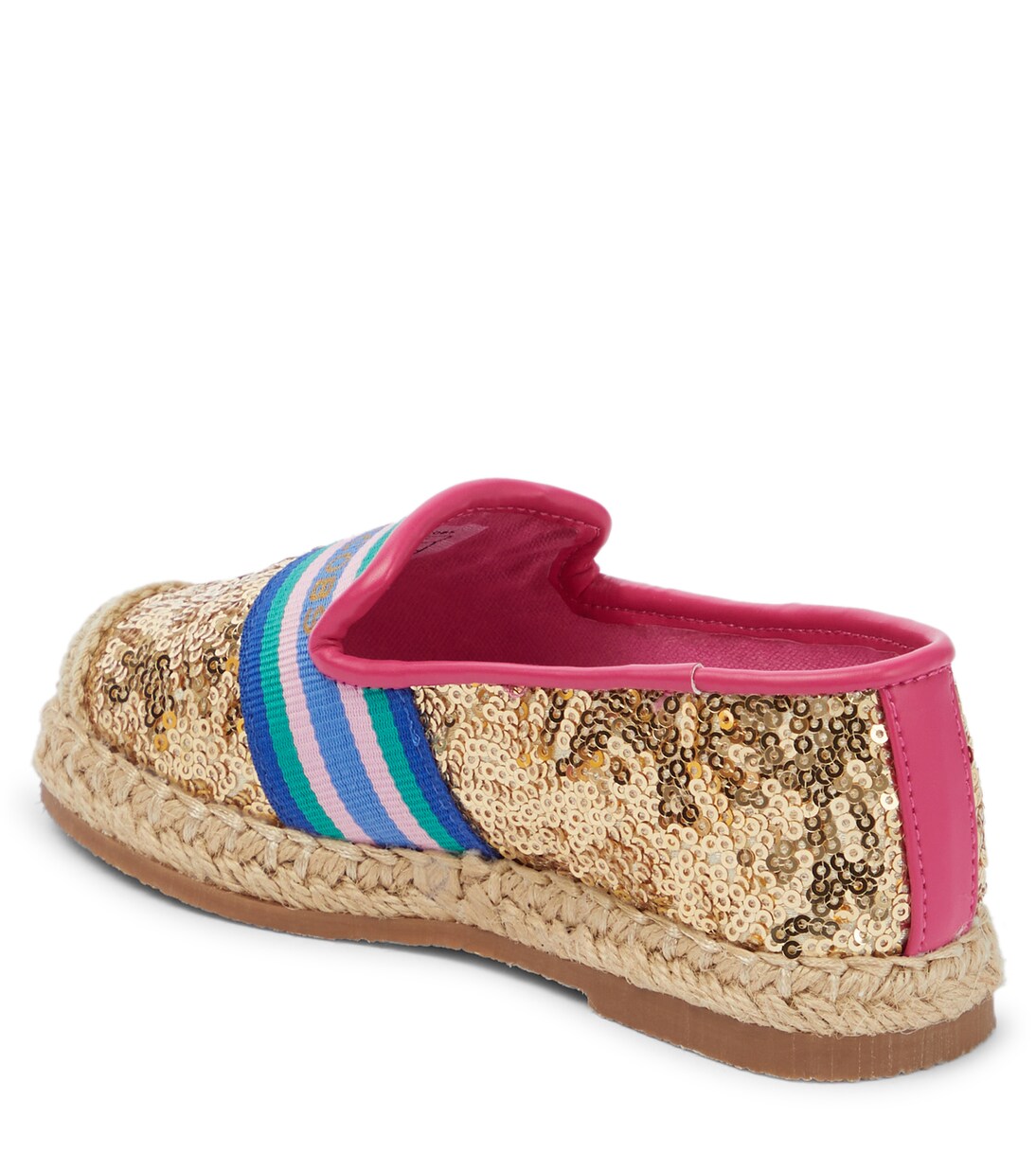 Mocassini con paillettes e logo | Marc Jacobs Kids