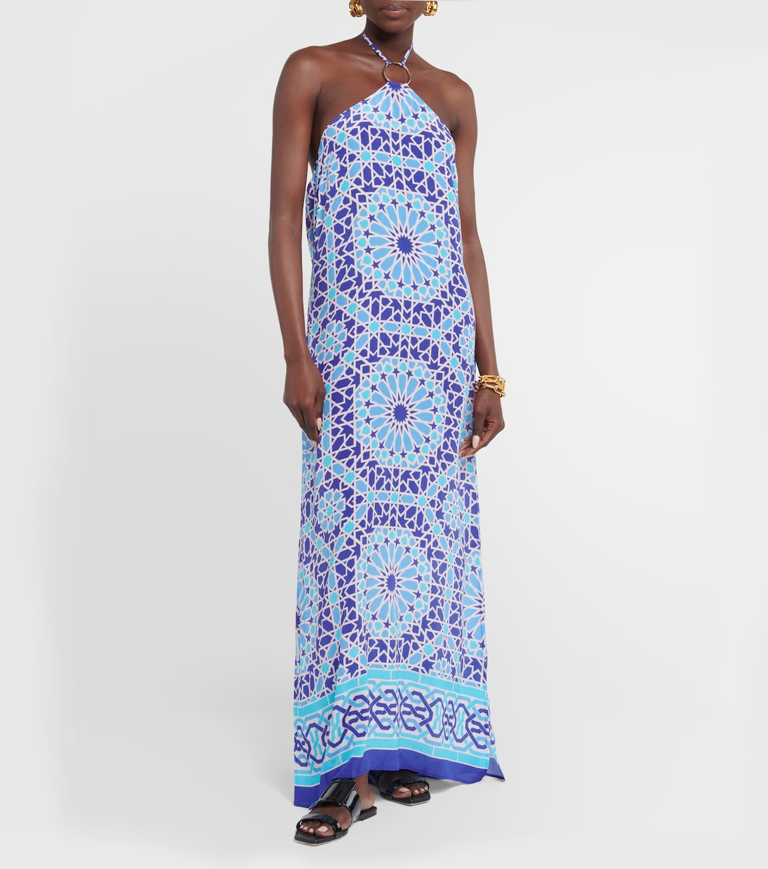 Bedrucktes Maxikleid Asher | Alexandra Miro
