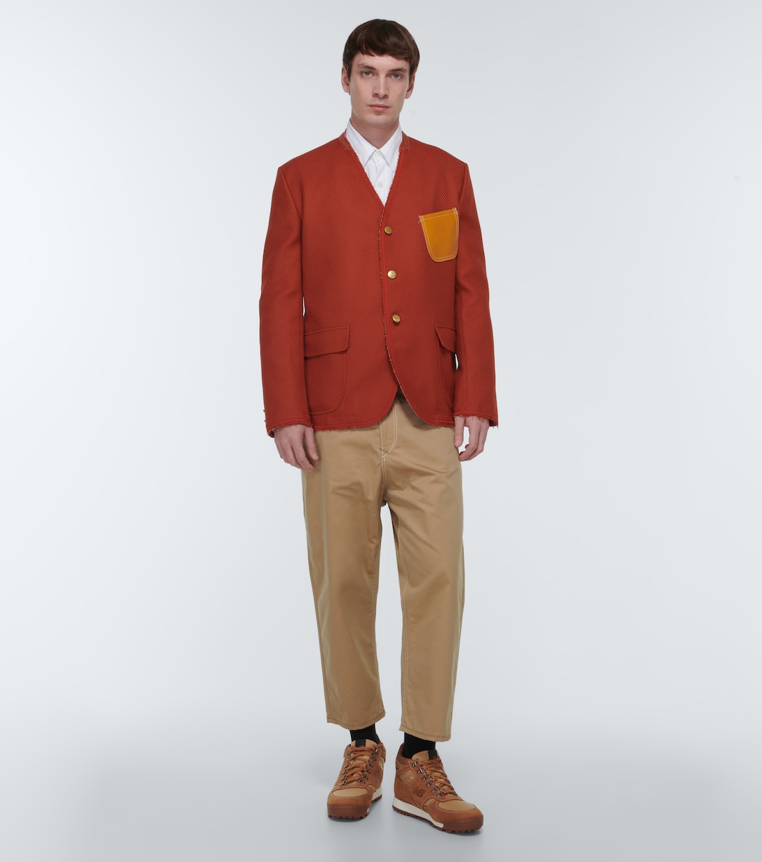 X New Balance Sneakers aus Leder | Junya Watanabe