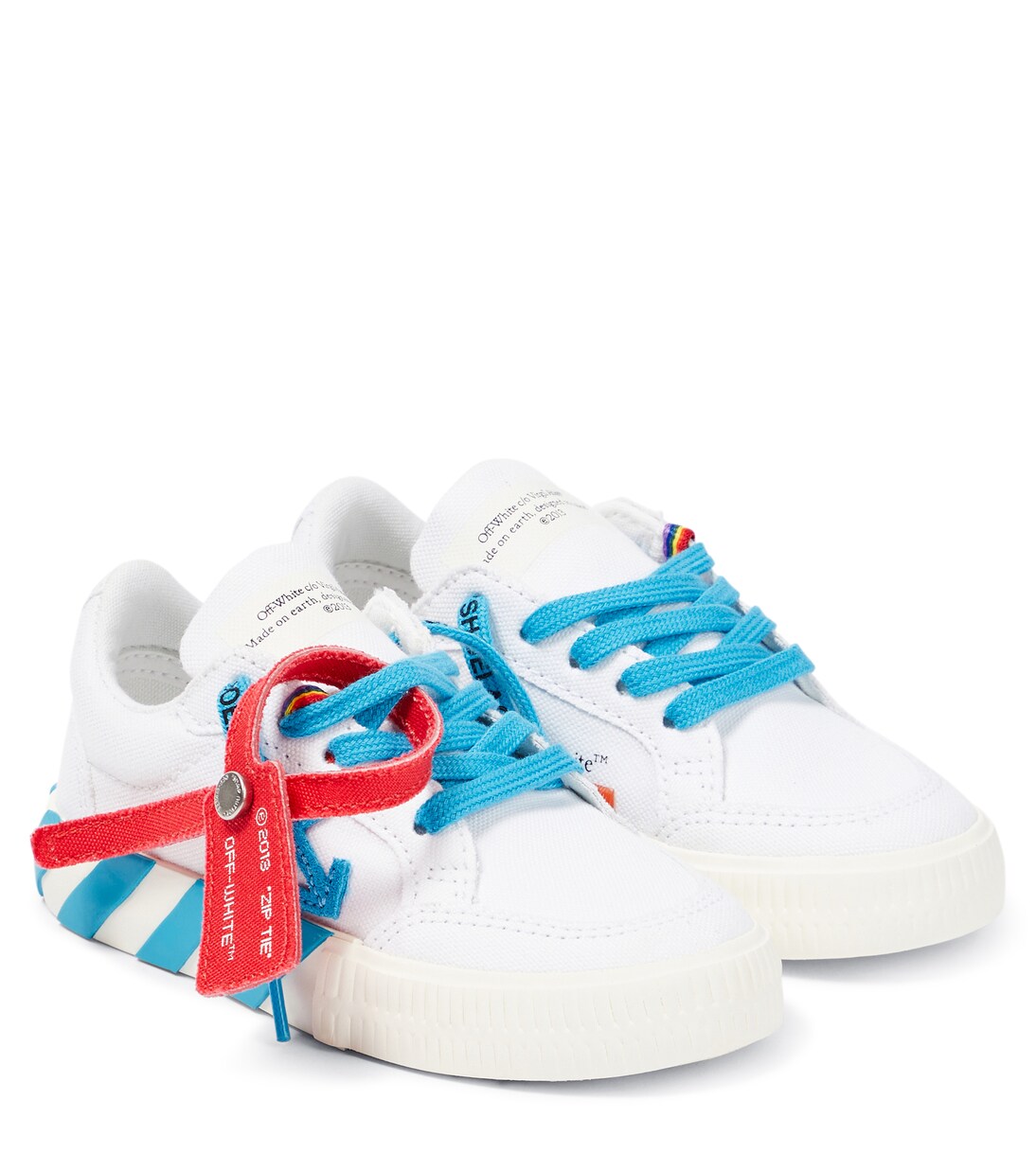 Sneakers in canvas con logo | Off-White Kids