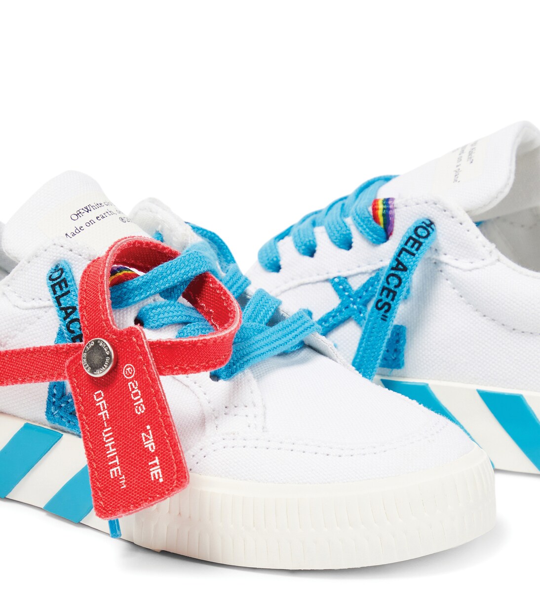Sneakers in canvas con logo | Off-White Kids
