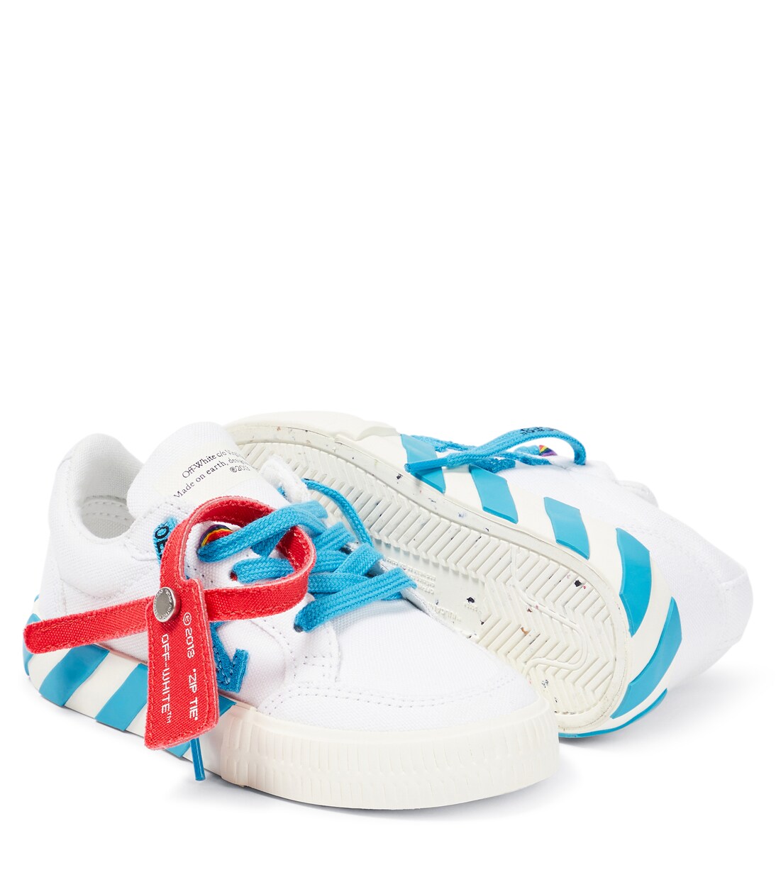 Sneakers in canvas con logo | Off-White Kids