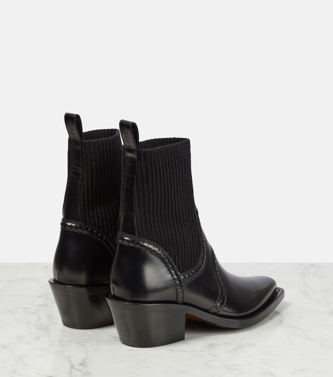 Nellie leather ankle boots | Chloé