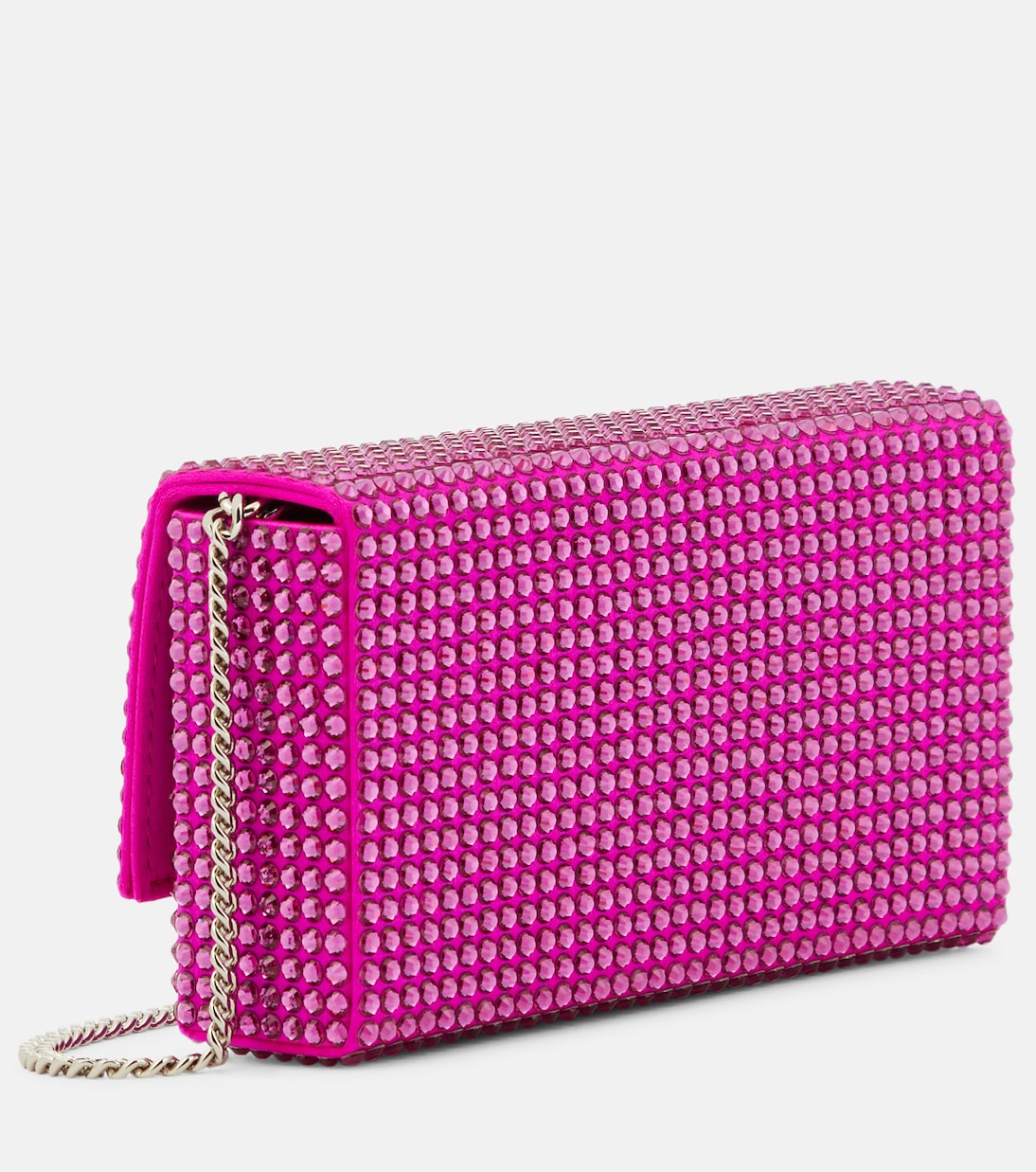 Clutch Superamini Paloma con cristalli | Amina Muaddi