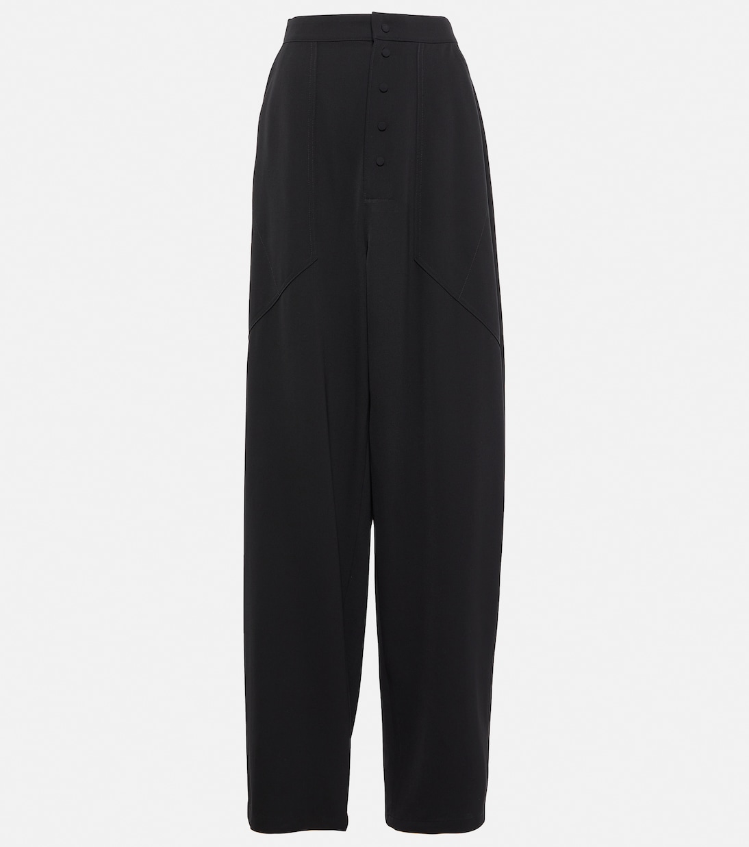 Pantalon tapered à taille haute en laine | Stella McCartney