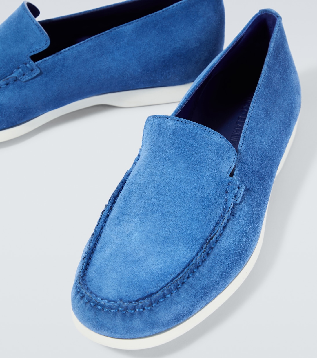 Mocassins Monaco en daim | Manolo Blahnik