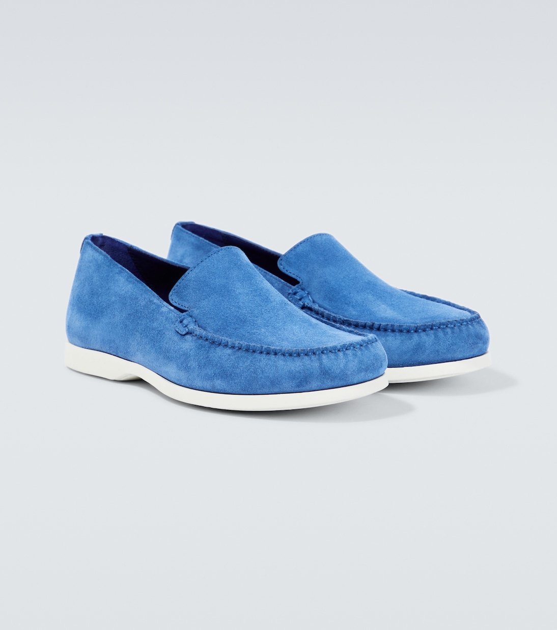 Mocassins Monaco en daim | Manolo Blahnik