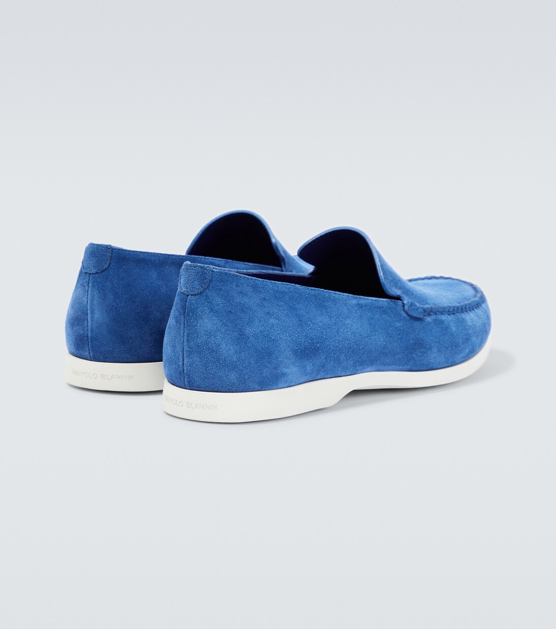 Mocassins Monaco en daim | Manolo Blahnik