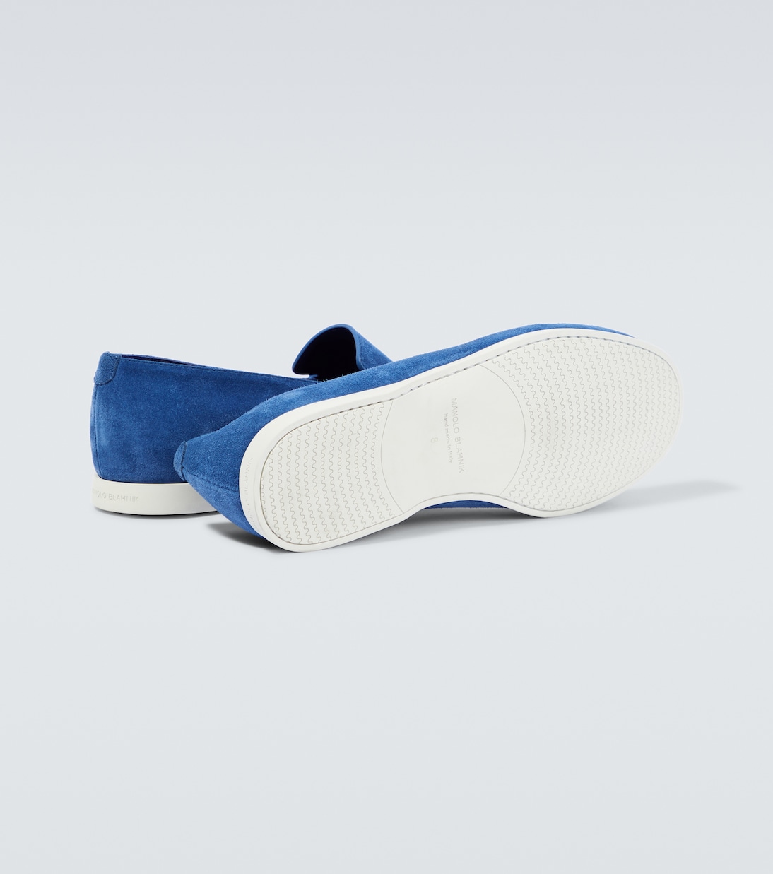 Mocassins Monaco en daim | Manolo Blahnik