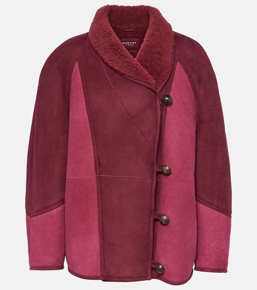 Chaqueta Abeni de ante con borrego | Marant Etoile