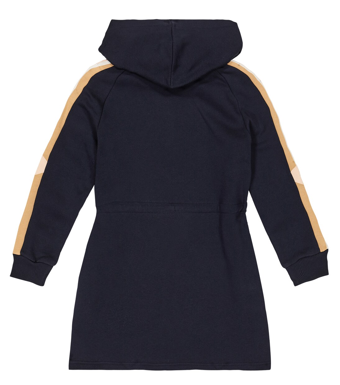 Robe à capuche en coton à logo | Chloé Kids