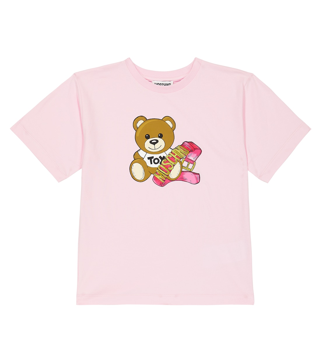 Camiseta en mezcla de algodón | Moschino Kids