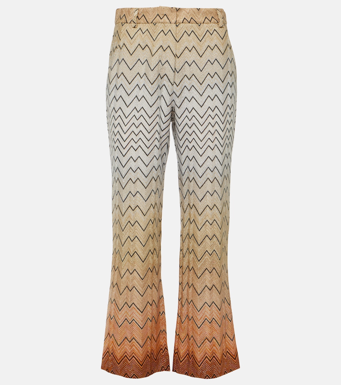 Zig Zag jersey flared pants | Missoni