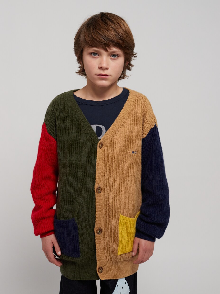 Cardigan en laine mélangée | Bobo Choses