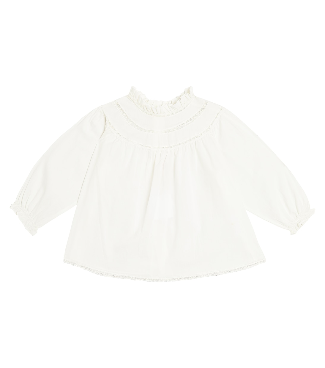 Baby - Blusa Jelexi in cotone con pizzo | Bonpoint
