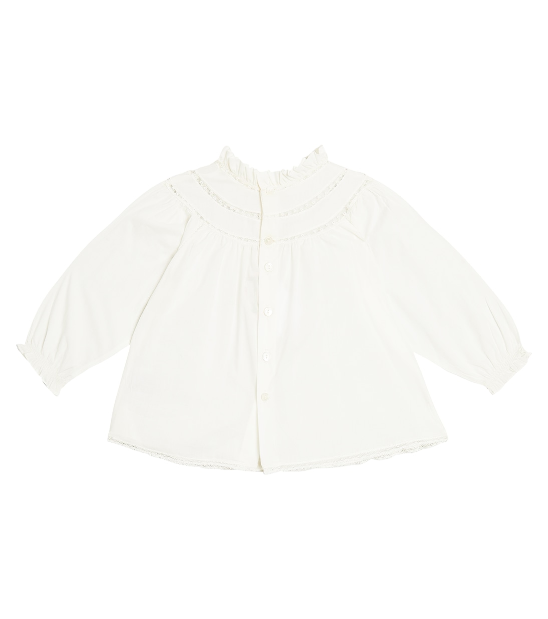 Baby - Blusa Jelexi in cotone con pizzo | Bonpoint