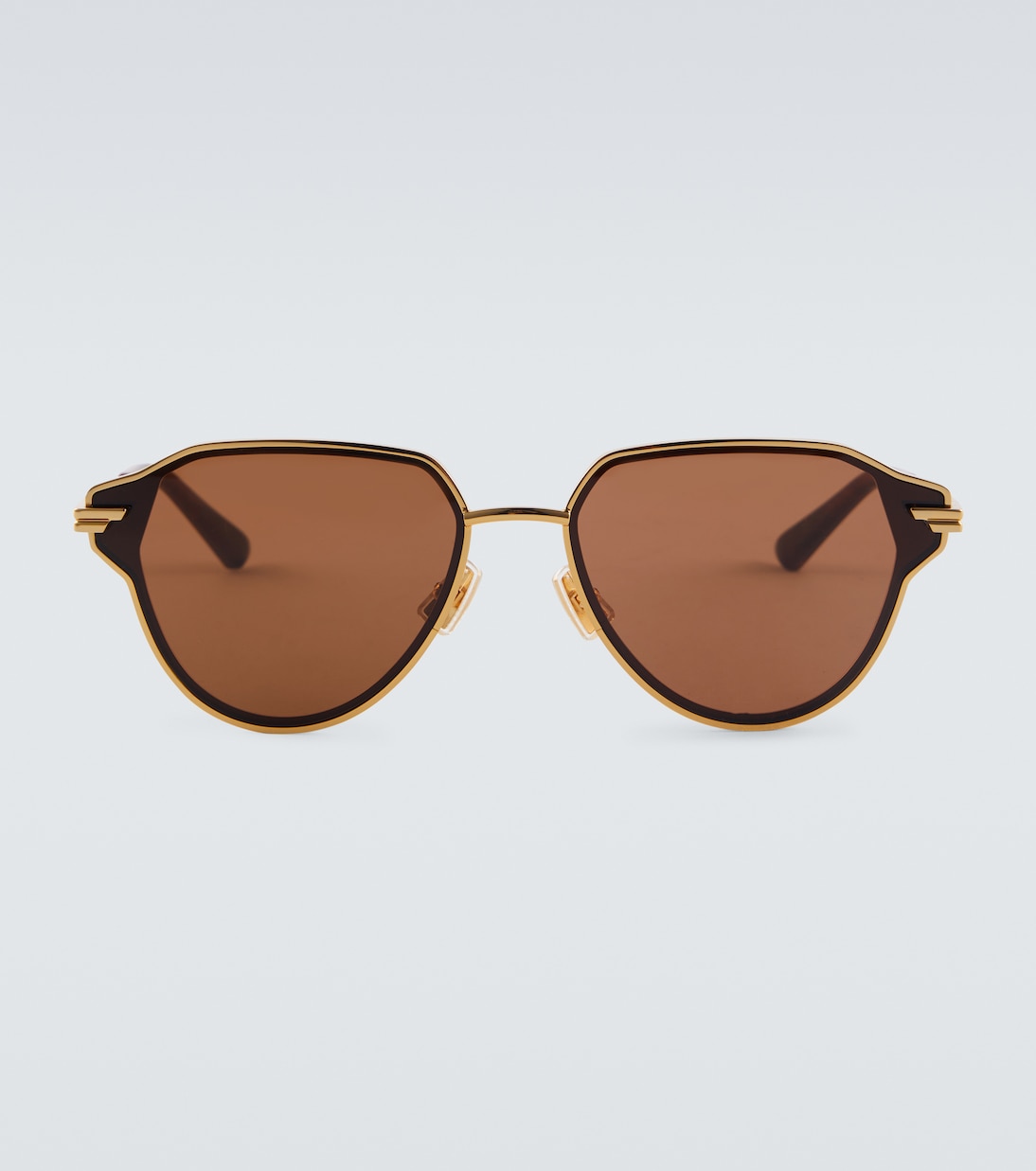 Occhiali da sole aviator Glaze | Bottega Veneta