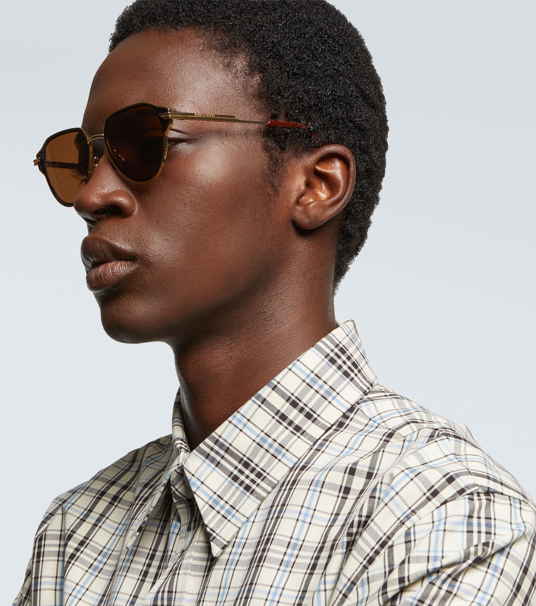 Occhiali da sole aviator Glaze | Bottega Veneta