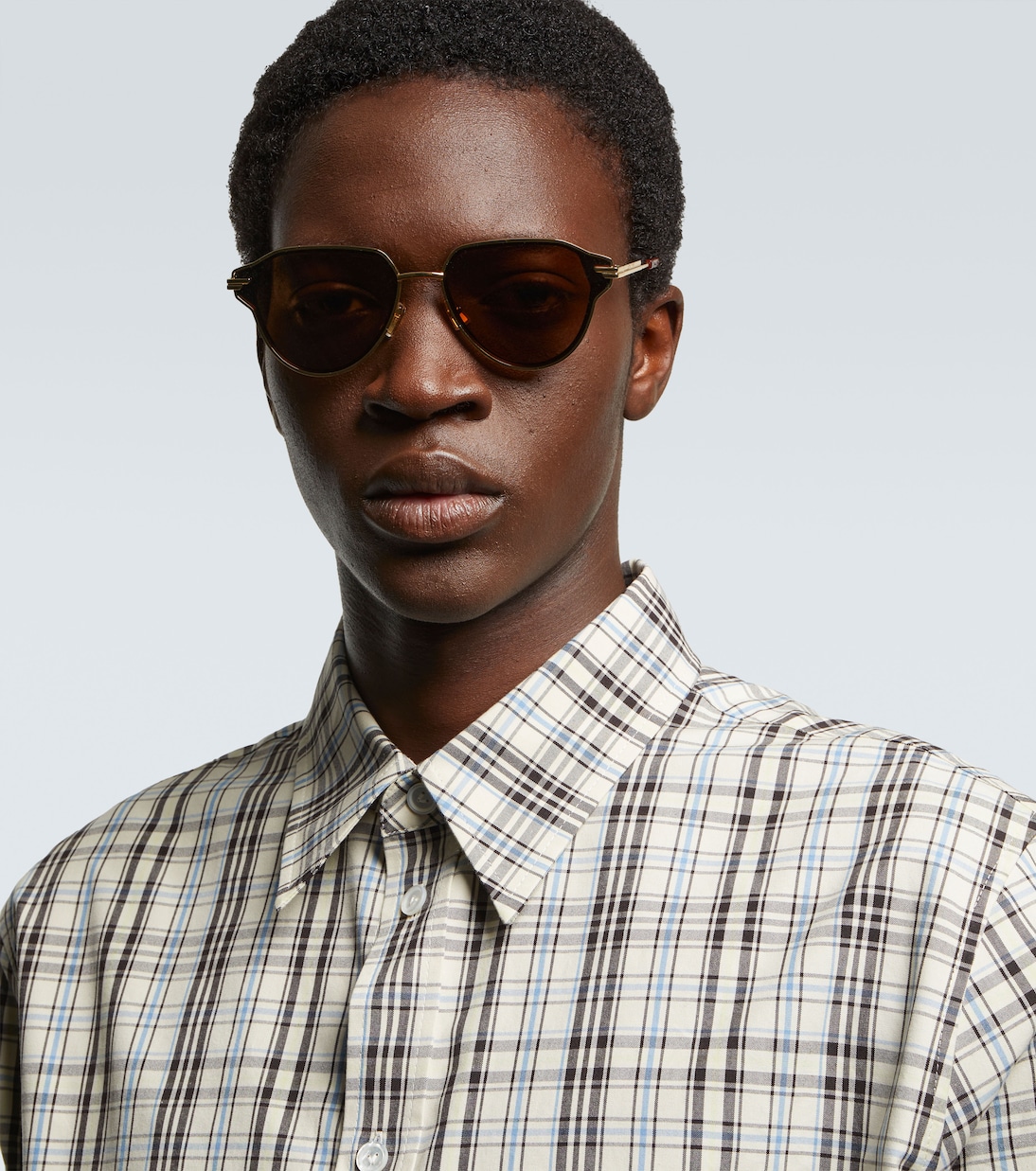 Occhiali da sole aviator Glaze | Bottega Veneta