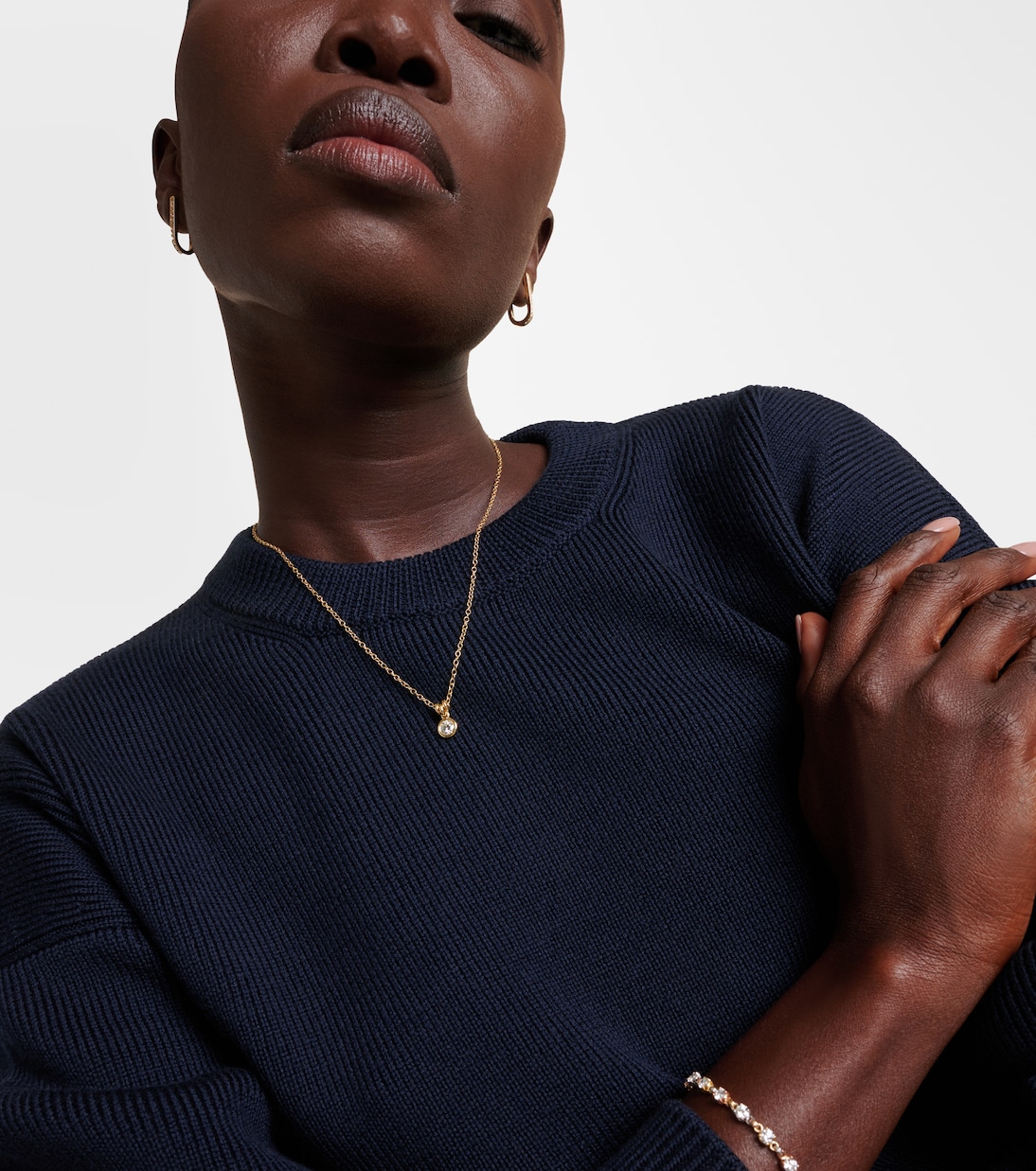 Collana in oro 18kt con diamanti Amirah di Spinelli Kilcollin, gioiello elegante per giovani