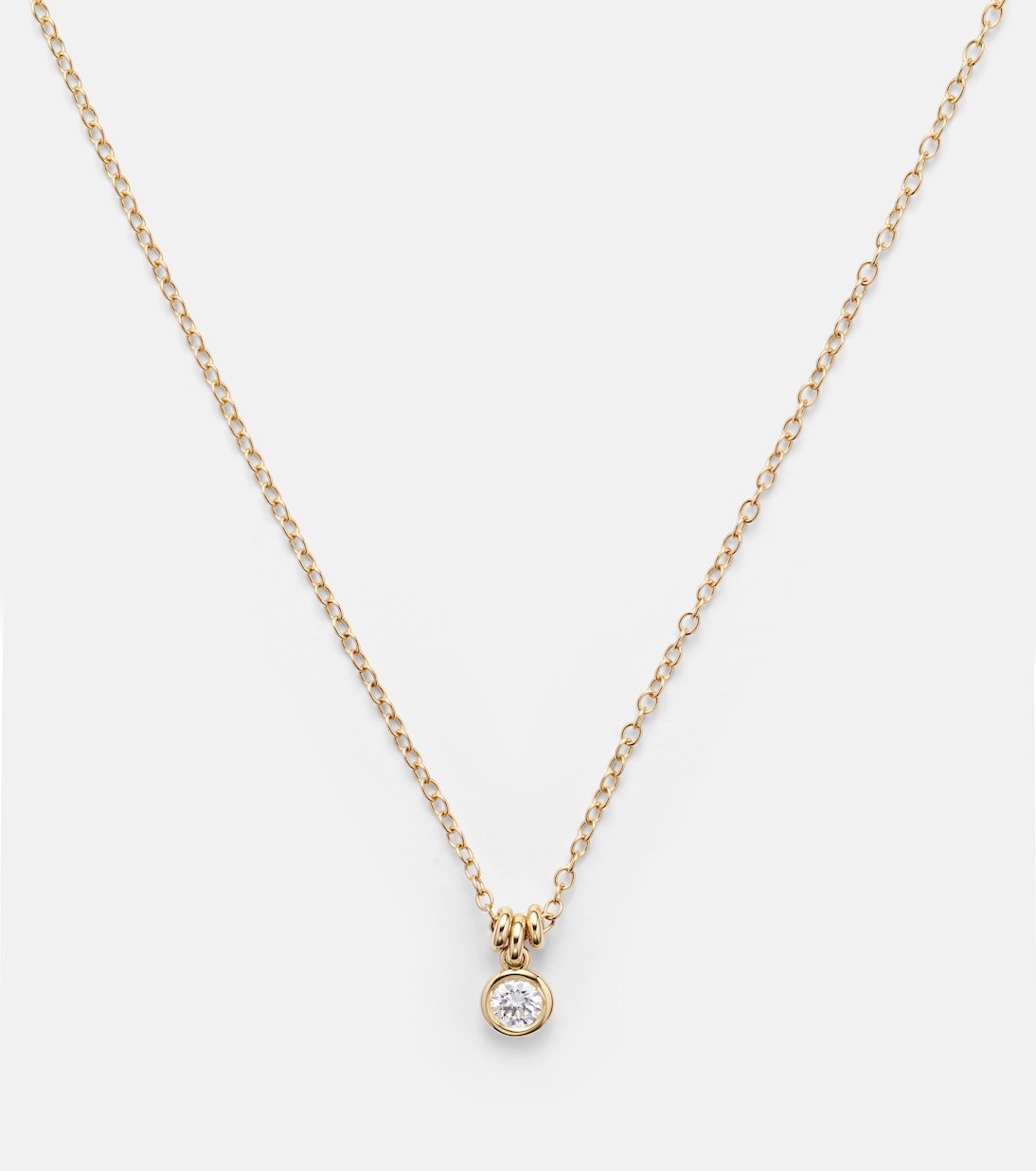 Collana in oro 18kt con diamanti Amirah di Spinelli Kilcollin, gioiello elegante per giovani