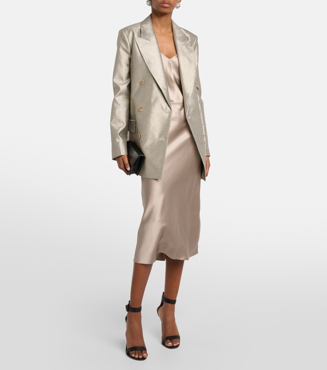 Gonna sottoveste Isaak in raso di seta | Joseph