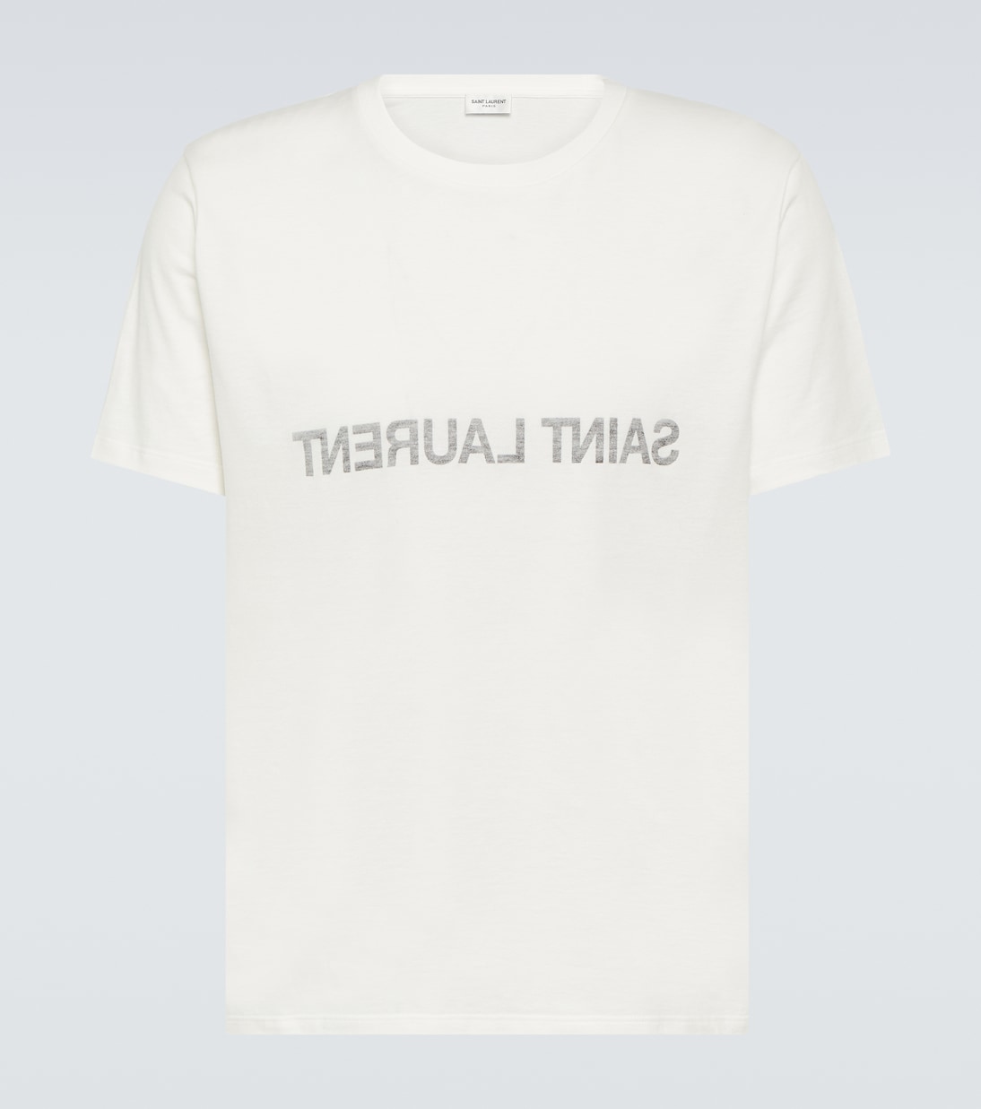 T-shirt en coton à logo | Saint Laurent