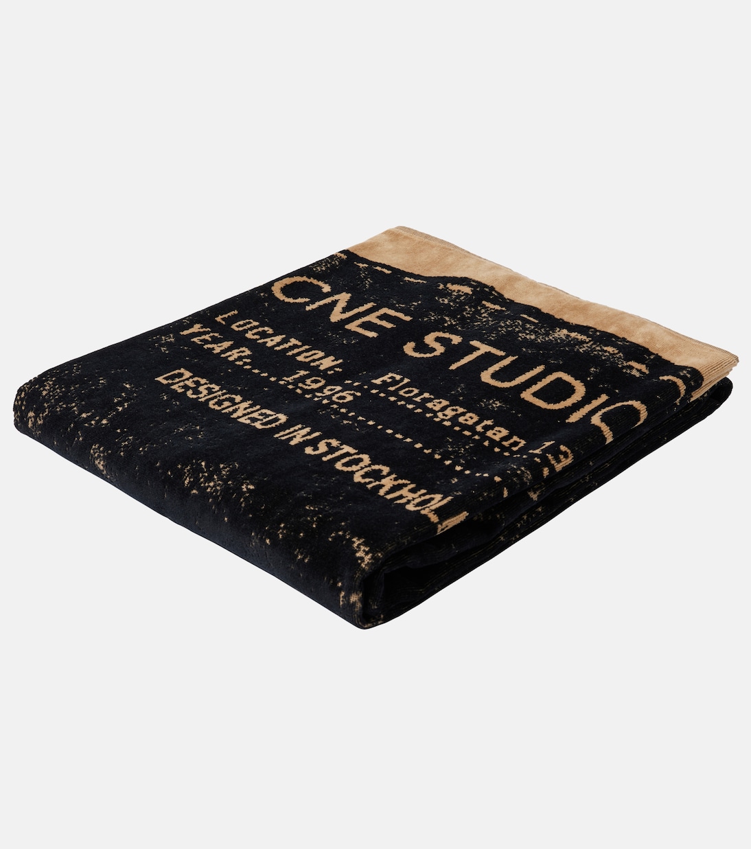 Telo mare con logo jacquard | Acne Studios