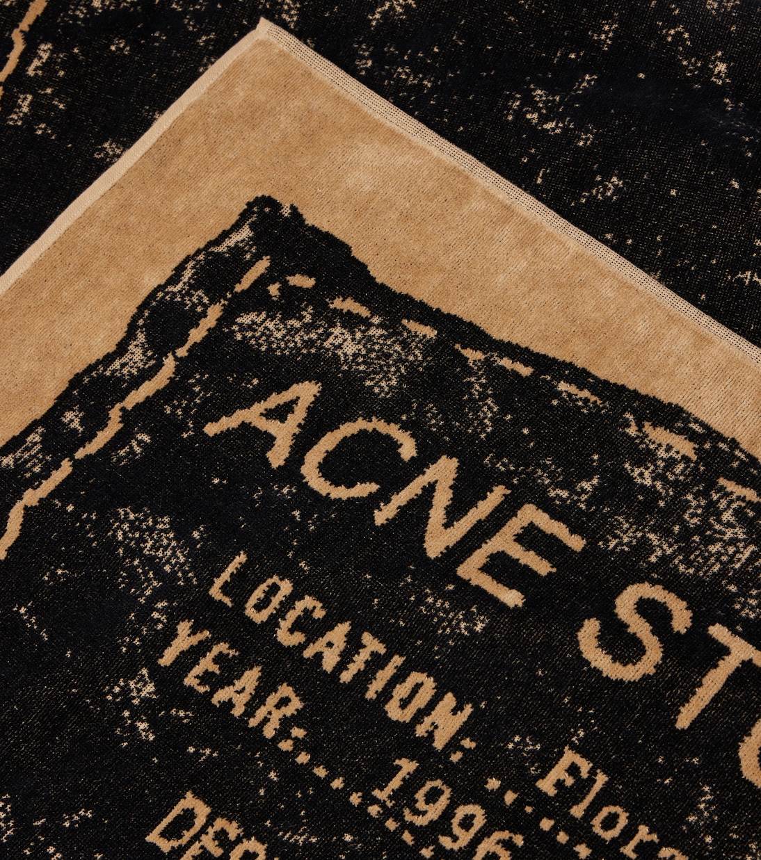 Telo mare con logo jacquard | Acne Studios