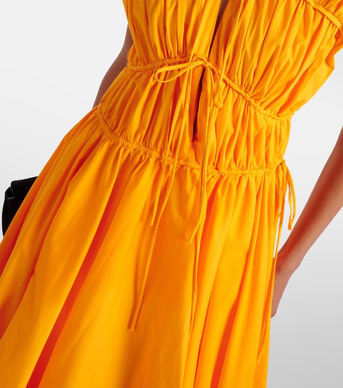 Ceres gathered cotton midi dress | Tove
