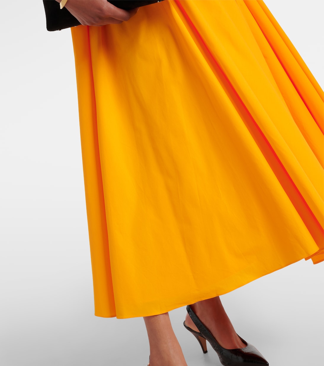 Ceres gathered cotton midi dress | Tove