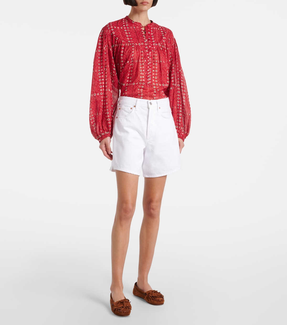 Marlow high-rise denim shorts | Citizens of Humanity