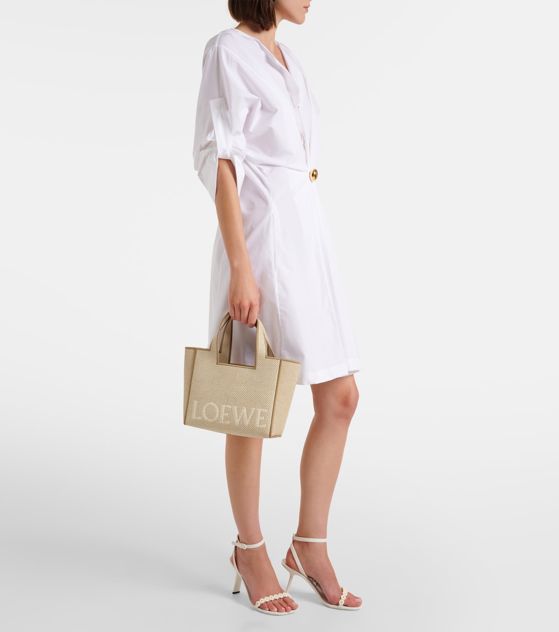 Tote Font Small aus Canvas | Loewe