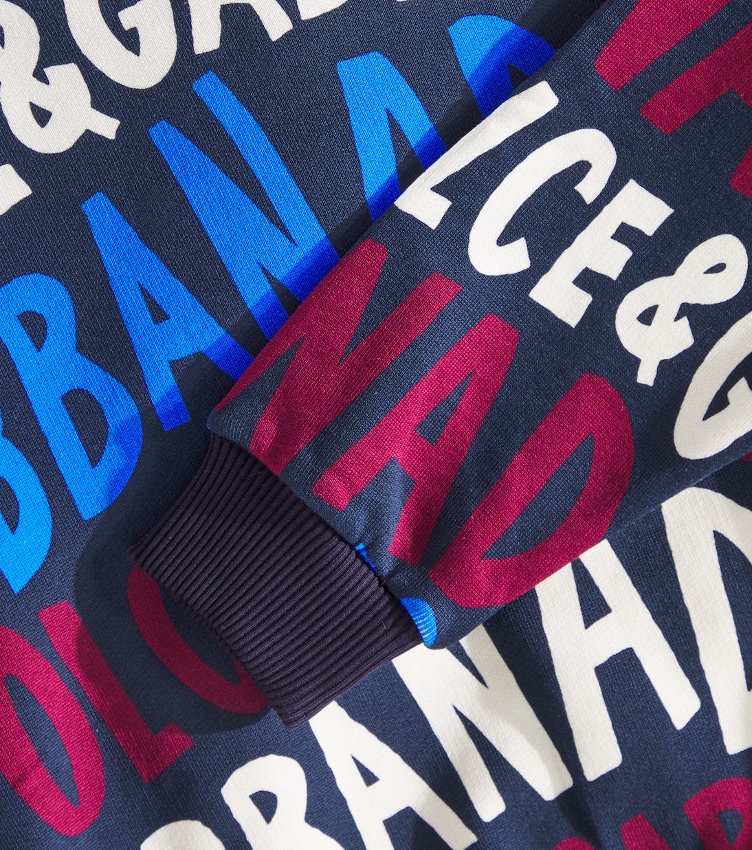 Felpa in cotone con logo | Dolce&Gabbana Kids