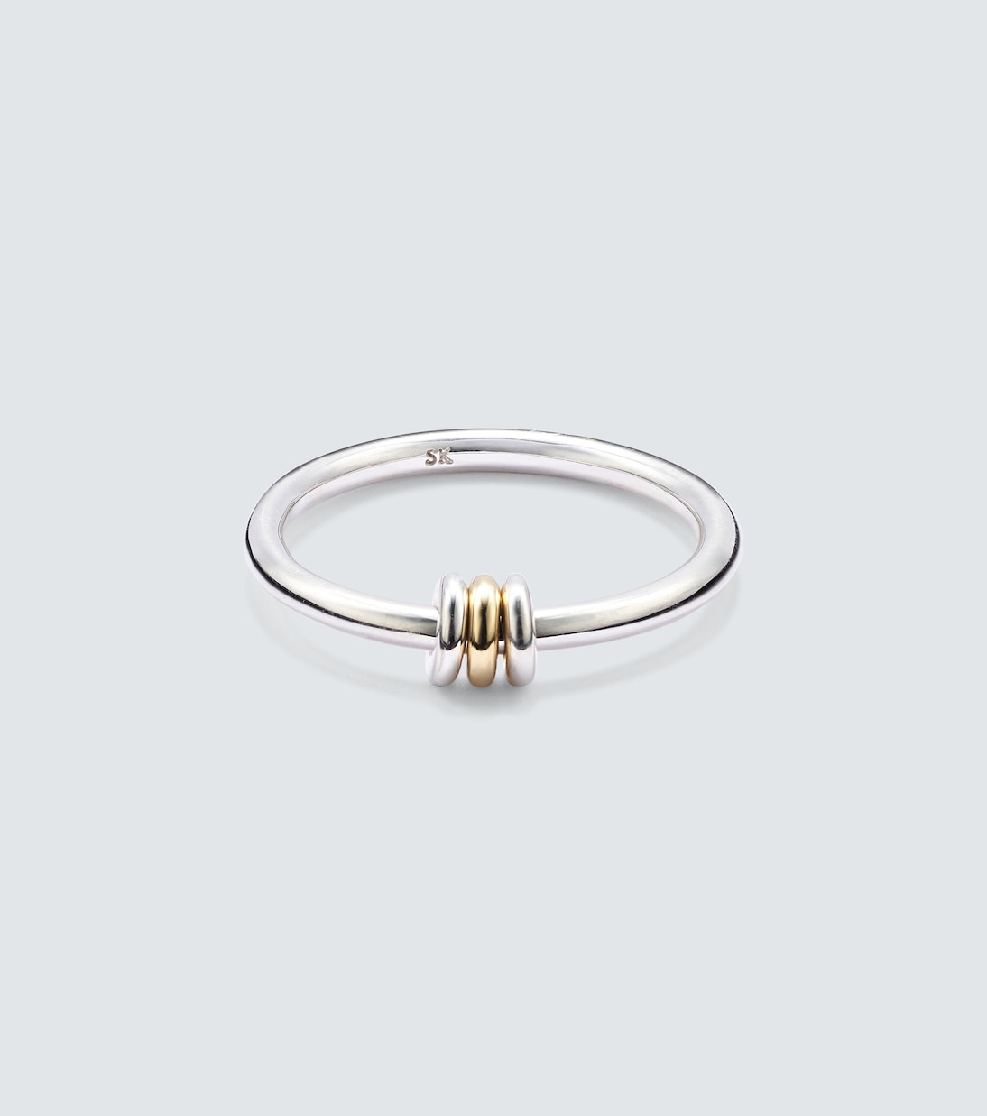 Anello Sirius in argento sterling e oro 18kt | Spinelli Kilcollin