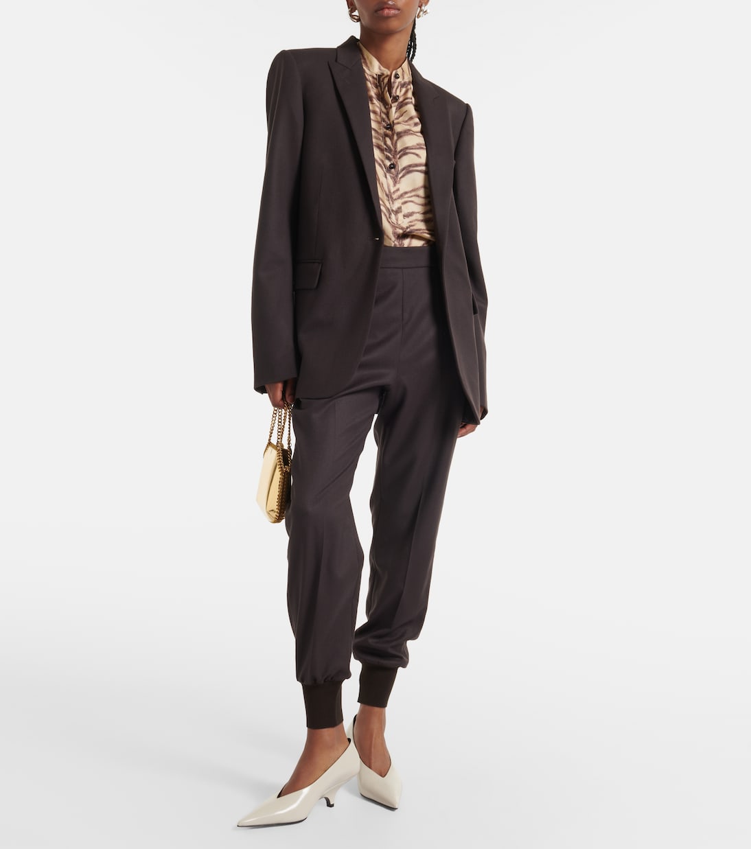 Wool flannel sweatpants | Stella McCartney