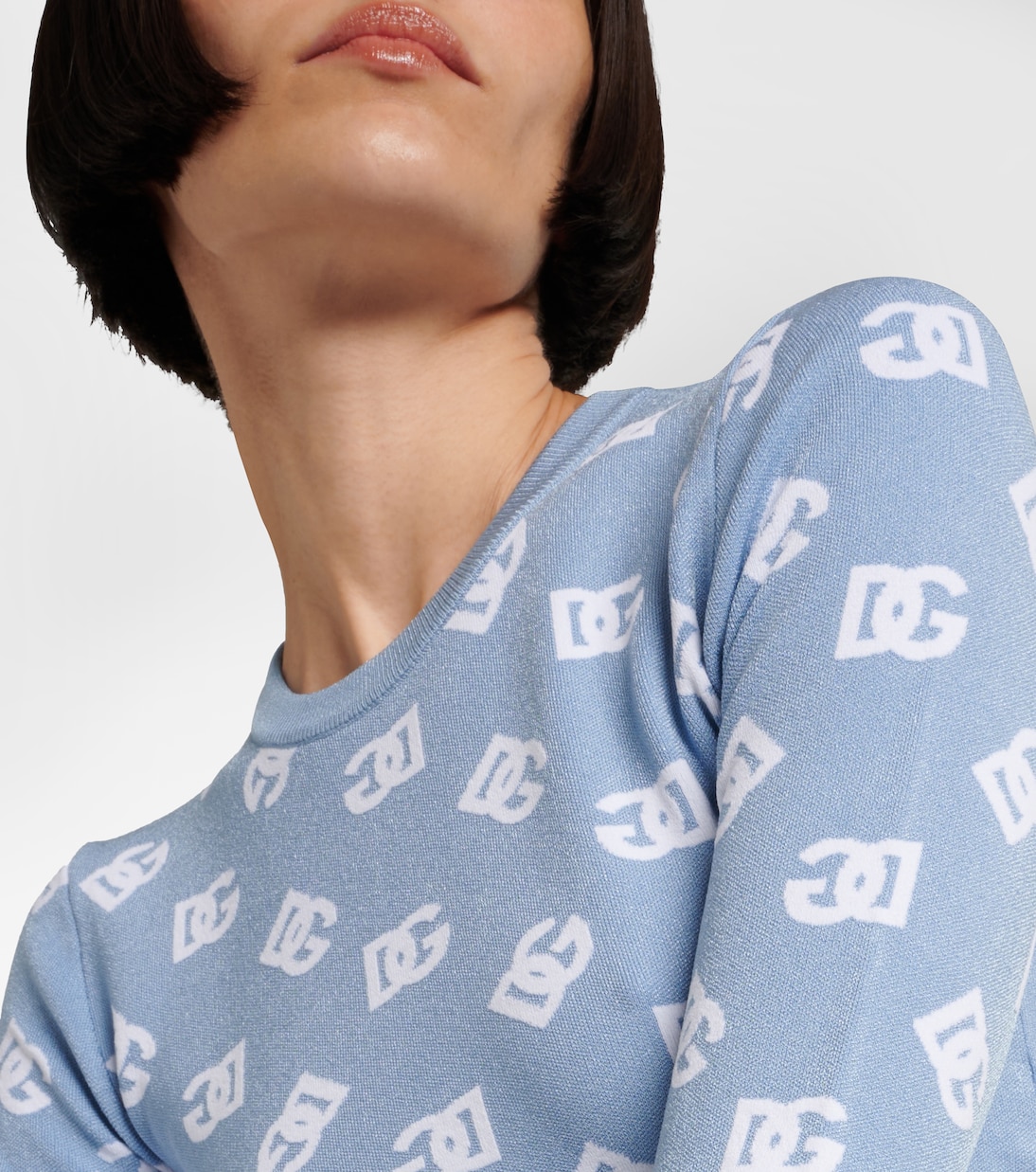 Jersey cropped con logo | Dolce&Gabbana