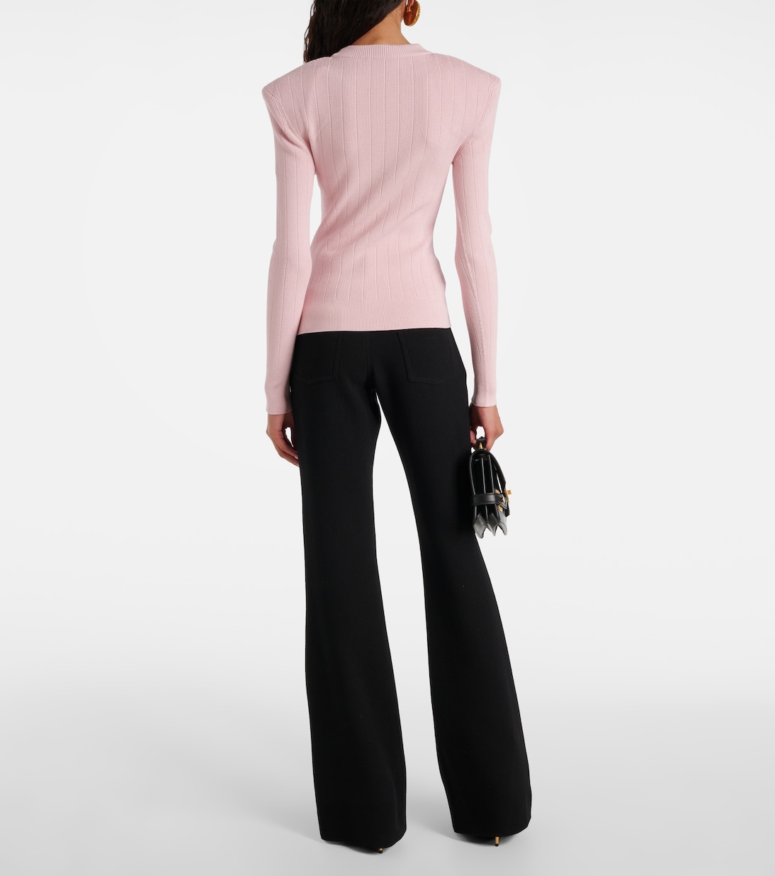 Embellished knit sweater | Balmain