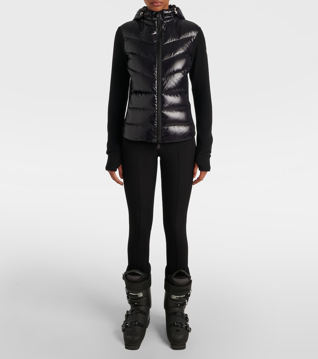 Chaqueta Térmica Moncler Grenoble con Paneles de Plumas para Jóvenes