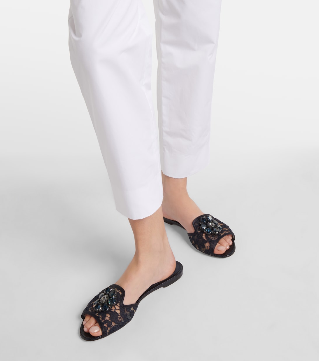 Zapatos planos Bianca de encaje | Dolce&Gabbana