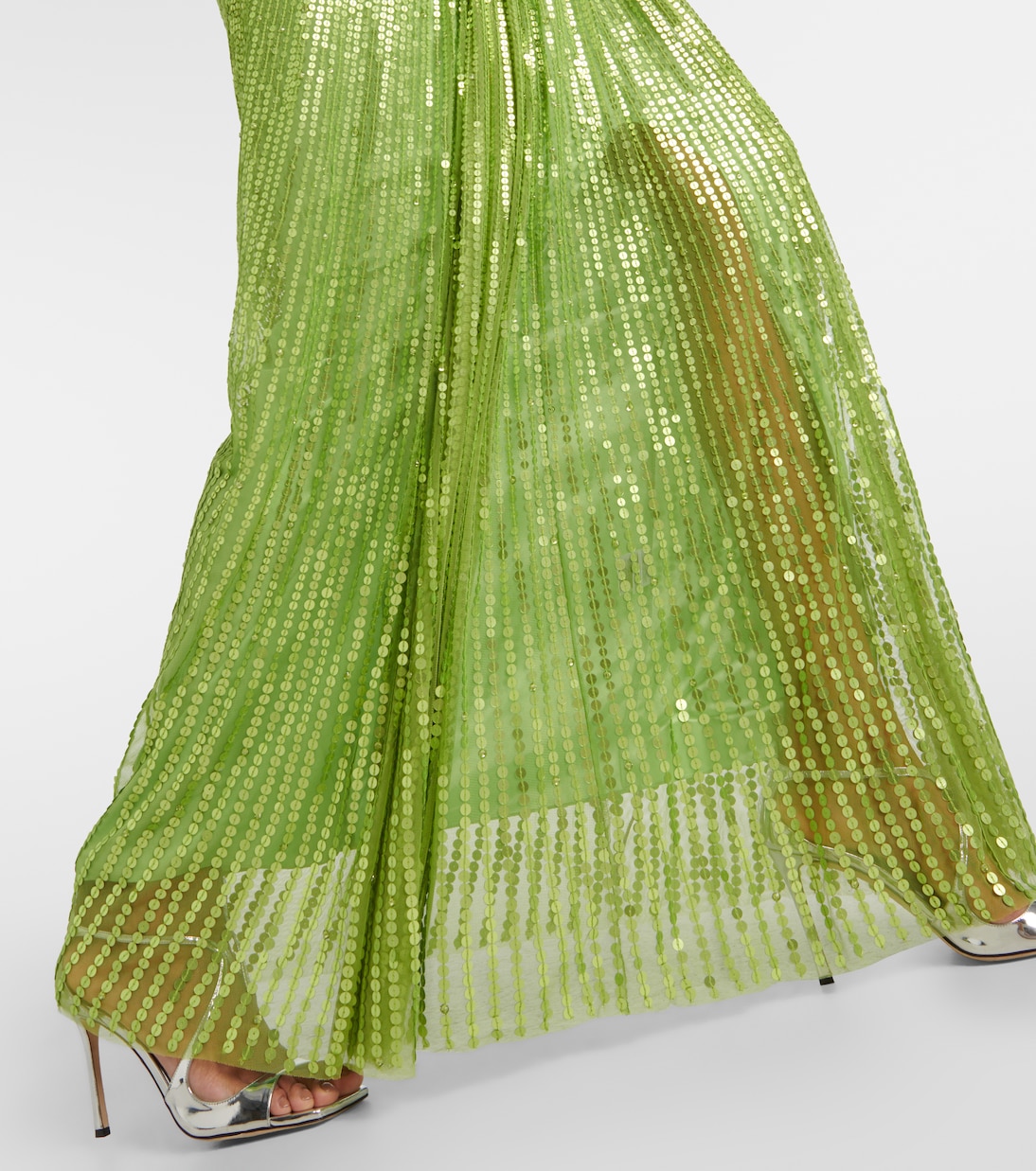 Momoka sequined tulle gown | Jenny Packham