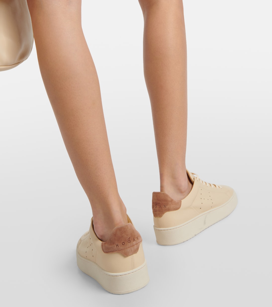 Baskets H672 en cuir et daim | Hogan