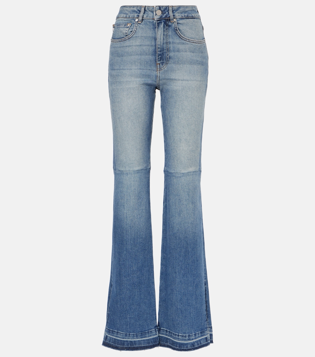 Jeans flared La Croisette a vita alta | AG Jeans
